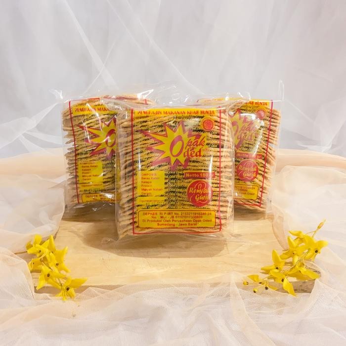 

Pilihan- Opak Oded Sumedang / Opak Oded / Opak Kelapa