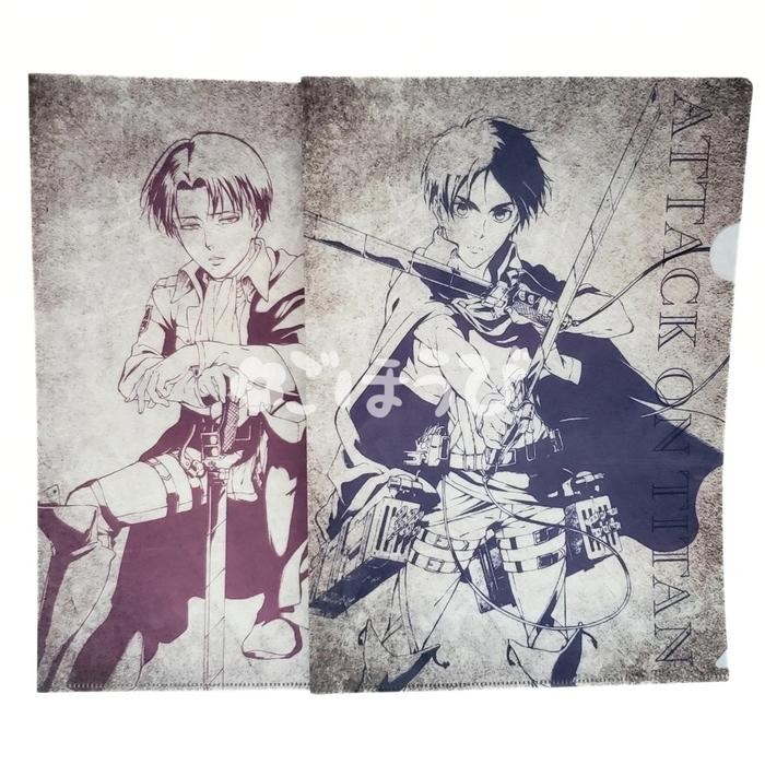 

CLEAR FILE HOLDER A4 ATTACK ON TITAN ORIGINAL