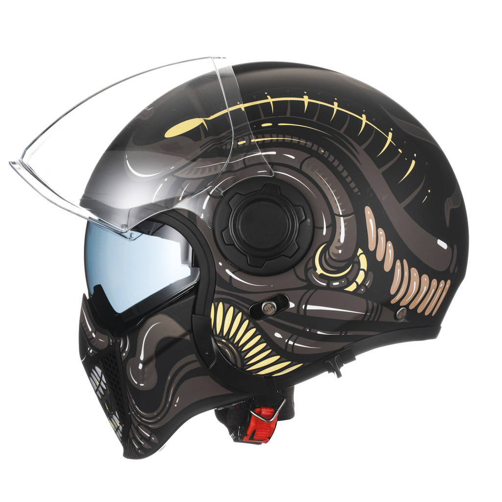 Modular Motorcycle Helmet Full Face Helmet Open Face Helmet Men