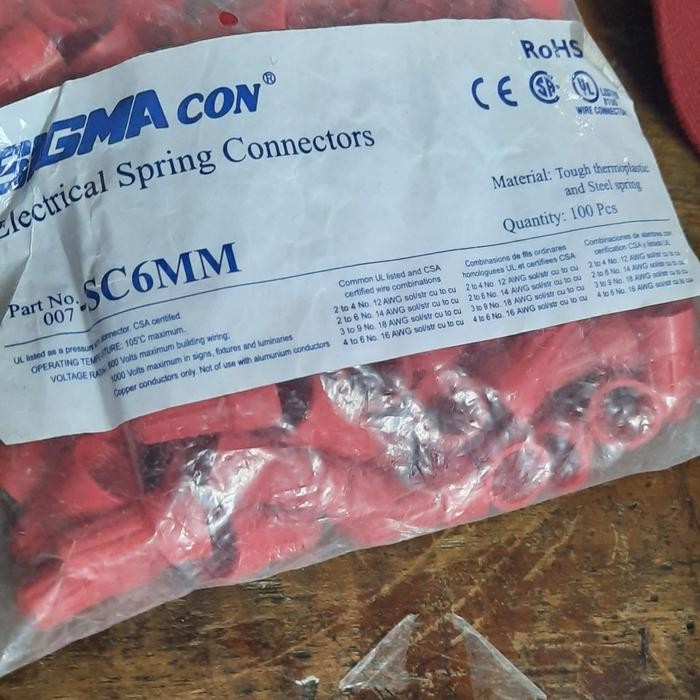 lasdop 6mm merah sigma