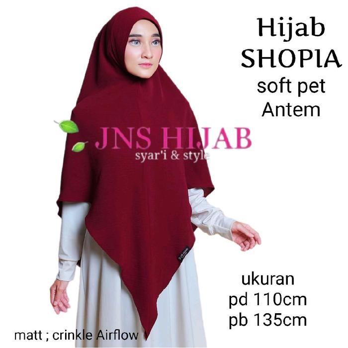 DISKON khimar ia crinkle flow jilbab syari crinkle hijab syari flow Muslim Jilbab Instan Kerudung