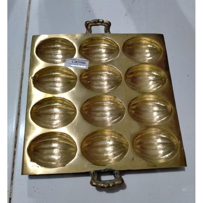 Cetakan Bolu Jadul Klemben Kuningan Kue Kitenware