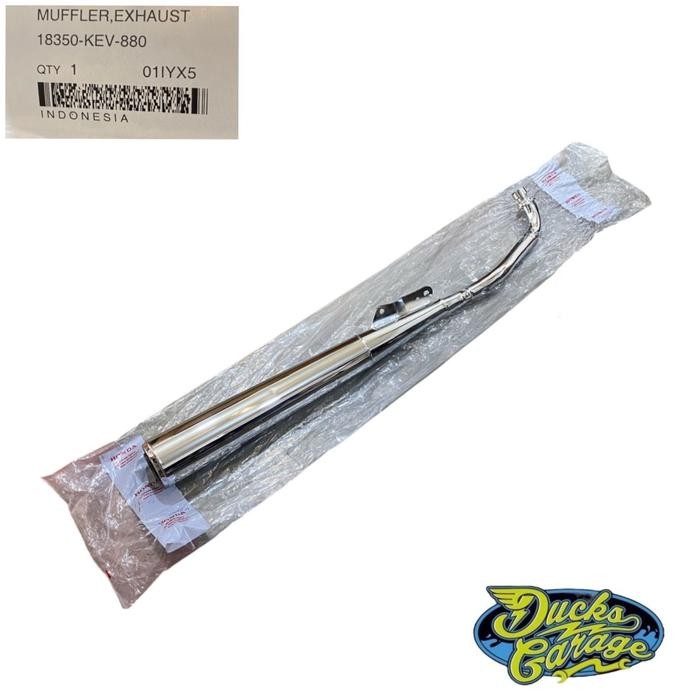 KNALPOT HONDA SUPRA 100 SUPRA X SUPRA LAMA ORIGINAL