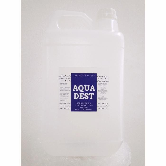 Aquadest / Air Murni (H2O) 5 Liter