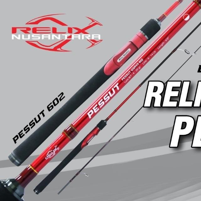 Terbaik Joran Pessut Relix Nusantara 100% Ori