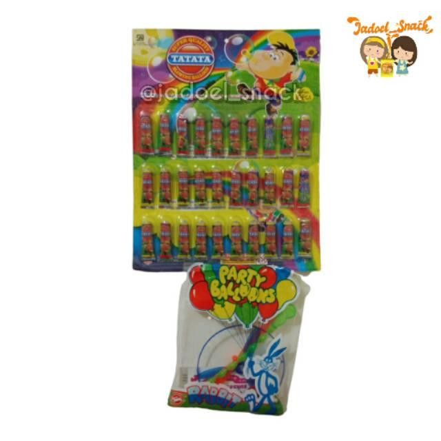 Pilihan- Balon Tiup Tatata Jumbo Berhadiah - Mainan Jadul - Mainan Balon Tiup By Jadoel Snack