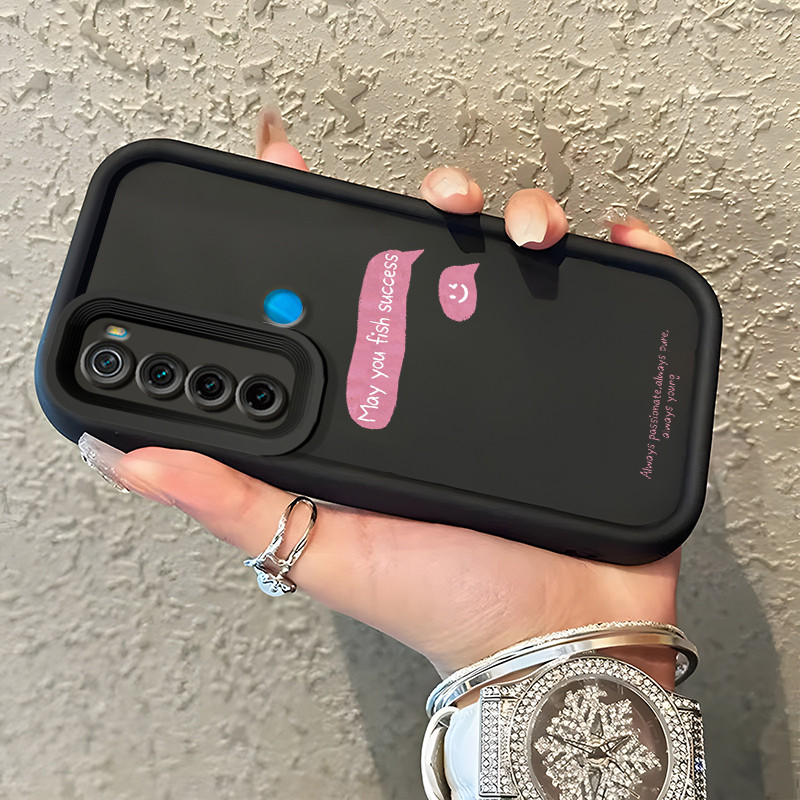 Casing Hp Untuk Xiaomi Redmi Note 8 Redmi Note 8T Redmi Note 8 Pro Case Senyum yang manis Softcase S