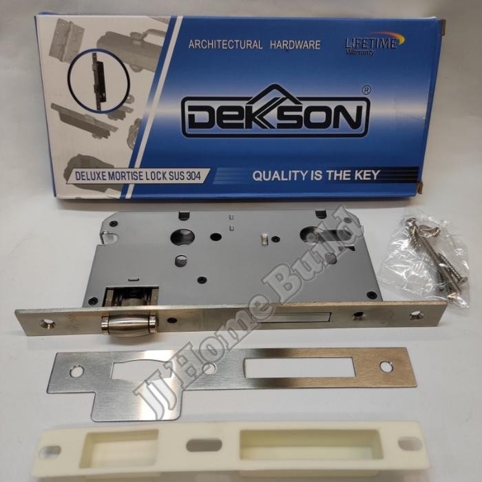 Body Pelor Dekson 60Mm/ Mortise Lock Mts Rl Dl 8685 Sss / Kunci Pintu