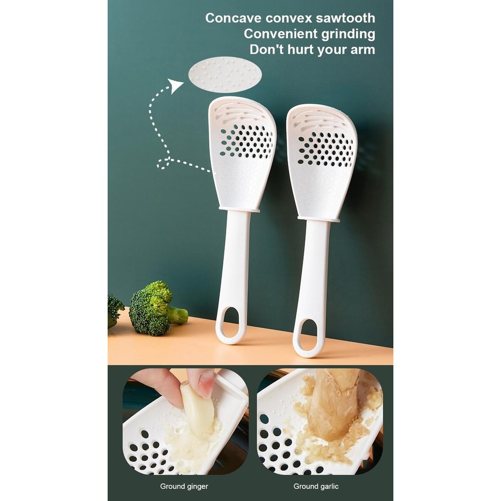 Sendok Parutan Peeler Saringan Serbaguna Alat Dapur Bumbu Masak Parut