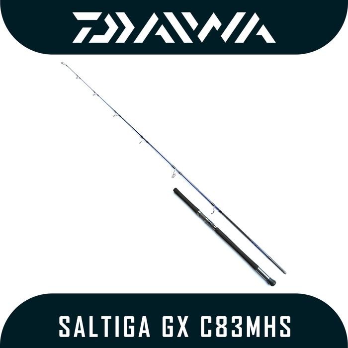 Joran Pancing Popping Merk Daiwa Saltiga GX C83MHS