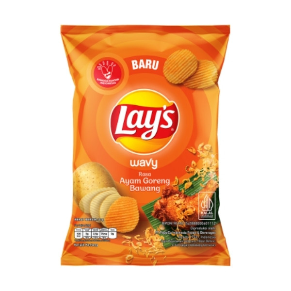 

LAYS WAVY AYAM GORENG BAWANG 64 GR