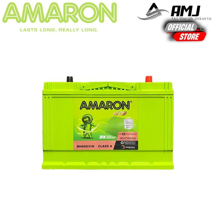 Amaron GO Aki Mobil Hyundai H1 N70Z / 95D31R - 75Ah Aki Kering