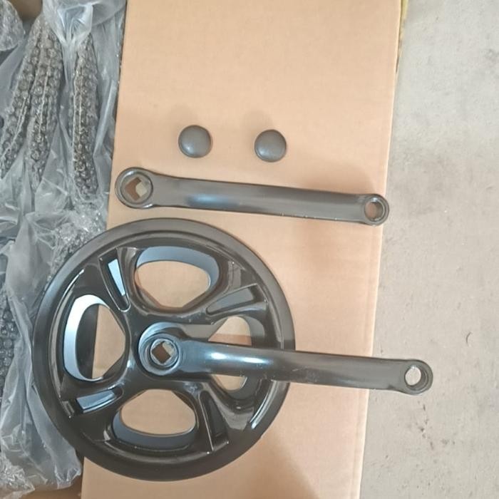 Gir Crank Sepeda Lipat, Minion, Mtb, Fixie Single Speed 42T Hitam