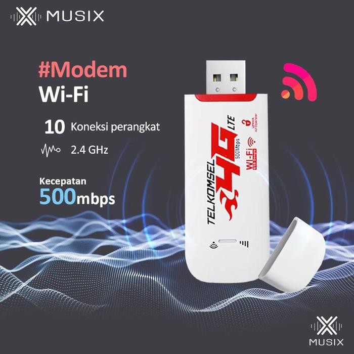 MUSIX Modem Wifi 4G Wingle USB Mifi All Operator Modem WIFI USB 4g All Operator LTE Modem USB