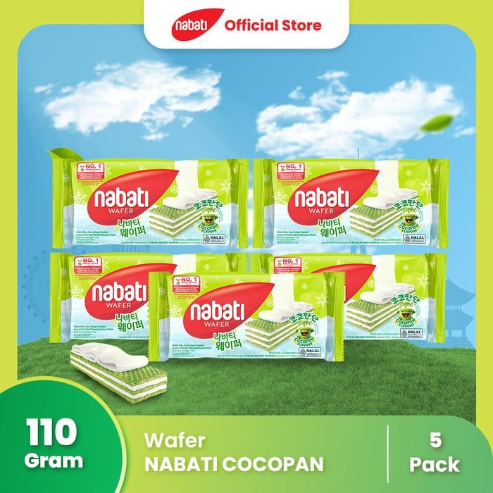 

Nabati Cocopan 110g (PAKET ISI 5)