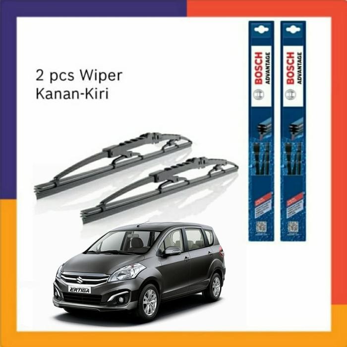 Wiper Mobil Brio Wiper 1Set Karet Pembersih Kaca Mobil Wiper
