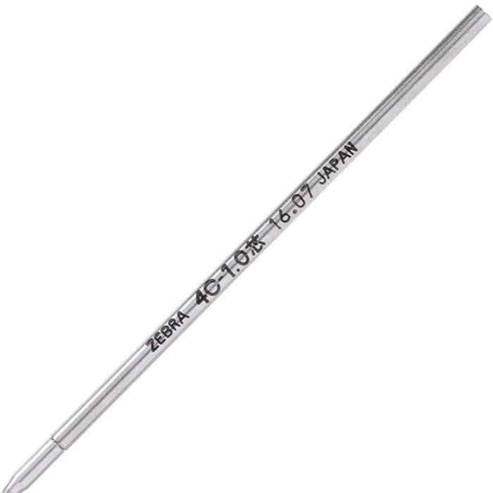 

OJ Refill Ballpoint Pen Zebra 4C-1.0 B-R4C10-BK Black