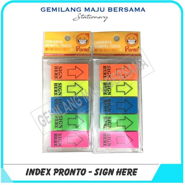 

OJ Penanda / Index Pronto Sign Here