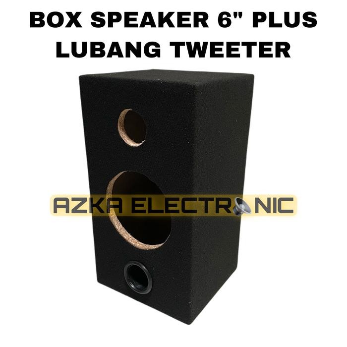 Pilihan- Box Speaker 6 Inch Plus Lubang Tweeter