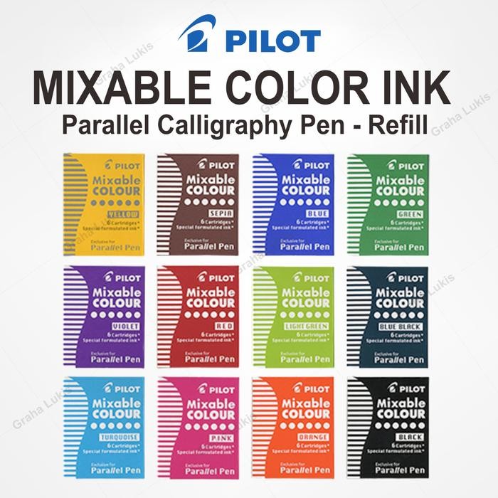 Pilihan- Pilot Parallel Calligraphy Pen - Refill