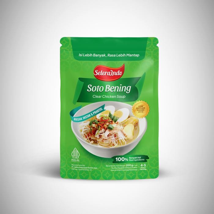 

Stok Baru Bumbu Soto Bening Selera Indo