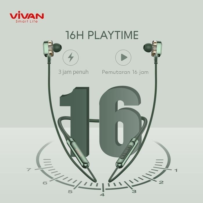 Vivan Liberty N100 Earphone Bluetooth Neckband