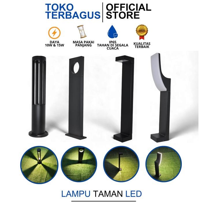 NEW COD Lampu Taman Minimalis Pilar Pagar Standing Dekorasi Rumput Outdoor