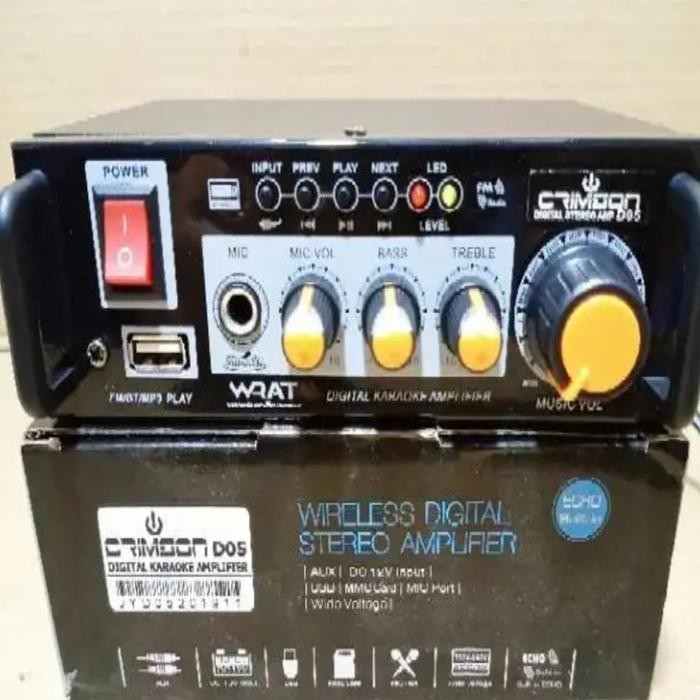 AMPLIFIER MINI CRIMSON D 05 POWER AMPLIFIER