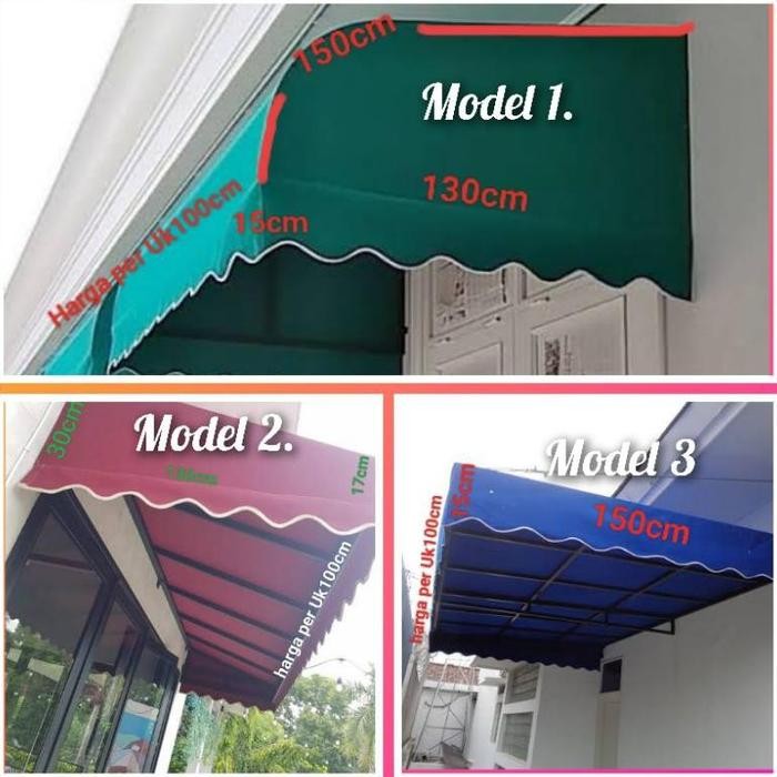 NEW NEW NEW atap kanopi membran,,kanopi kain gaya eropa waterproof tebal.