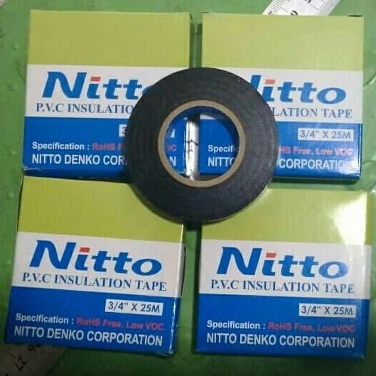 isolasi kabel Nitto/isolasi/perekat kabel/