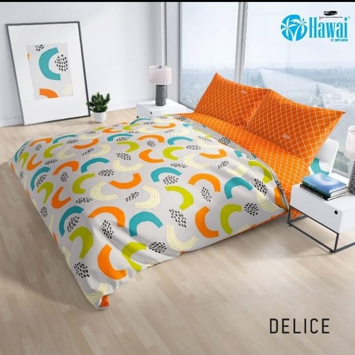 Bed Cover / Bedcover Hawai 180x200 / Bed Cover Set 180x200 Hawai