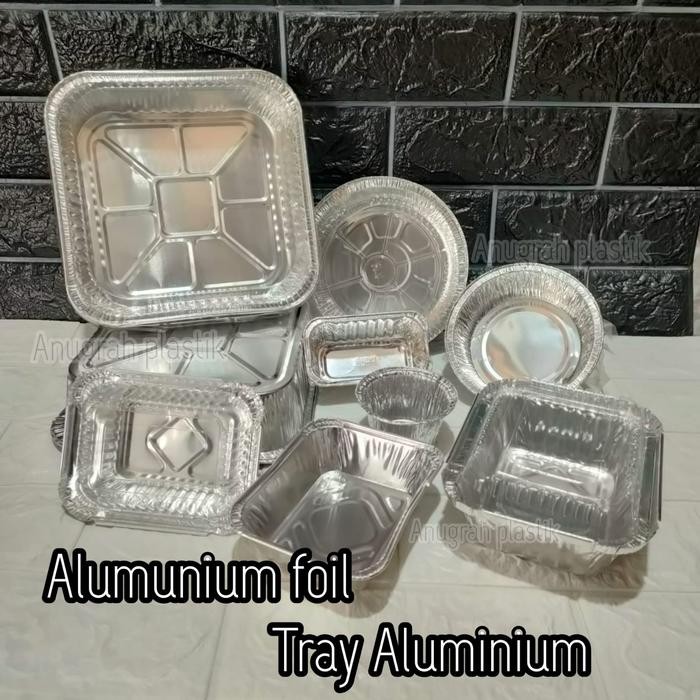Mangkok Alumunium tray 1241 / Cup Aluminium tray Foil PER 10 PCS
