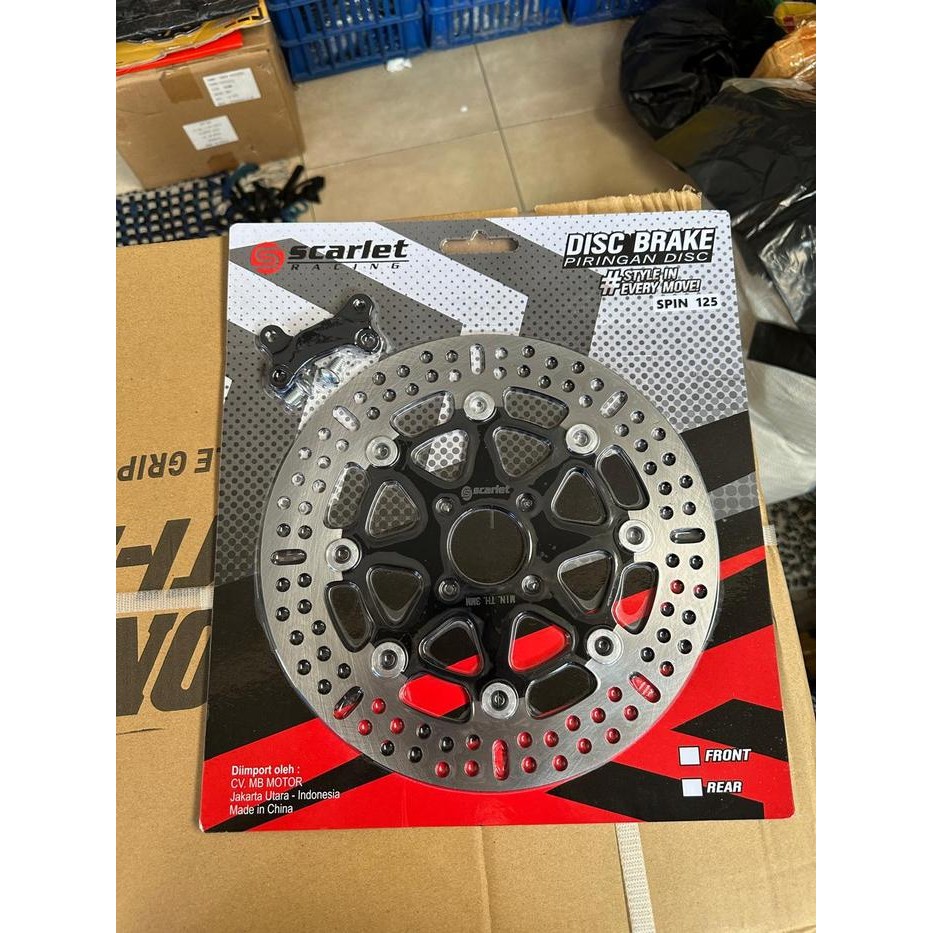 Gercep Disc 260Mm Pnp Spin 125 / Skydrive Piringan Cakram Depan Besar Variasi Terlariss 