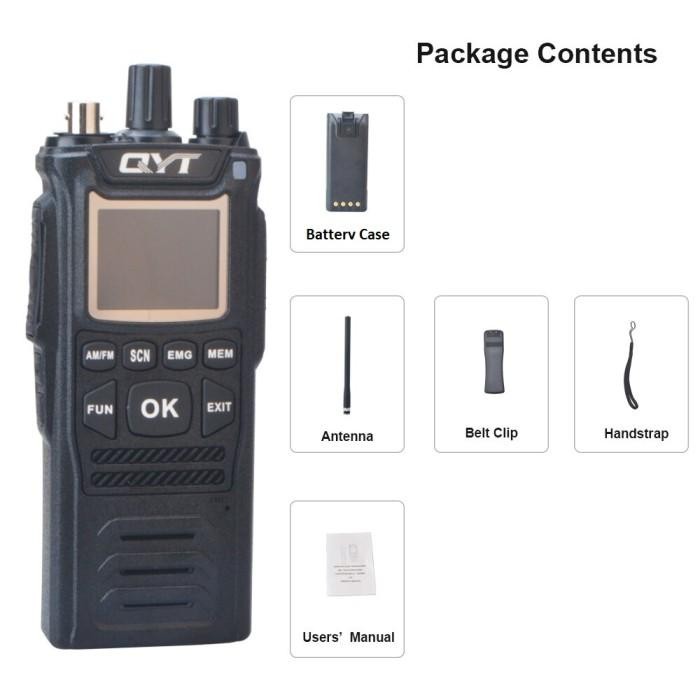 QYT CB-58 AM FM 27MHZ HT CB HANDHELD RADIO WALKIE TALKIE CB58 QB58L