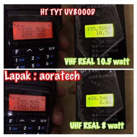 TYT TH-UV8000-D 10W ULTRA-HIGH OUTPUT POWER HANDHELD TRANSCEIVER (HT) WALKIE TALKIE