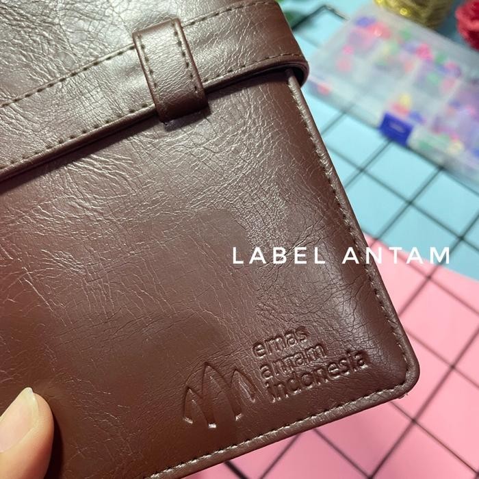 New Dompet Logam Mulia Album LM 3 Susun Emas ngan Tempat