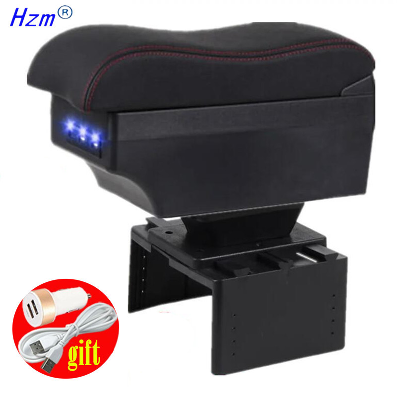 IMPORT Universal Car Armrest box Universal Model Armrest Car Accessories Storage Box Retrofit parts