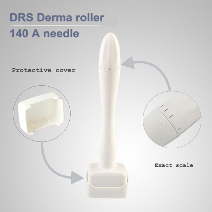 DERMA STAMP ROLLER ORIGINAL DRS140A ADJUST NEEDLE MICRONEEDLE MASSAGE DERMAROLLER STRETCH MARK