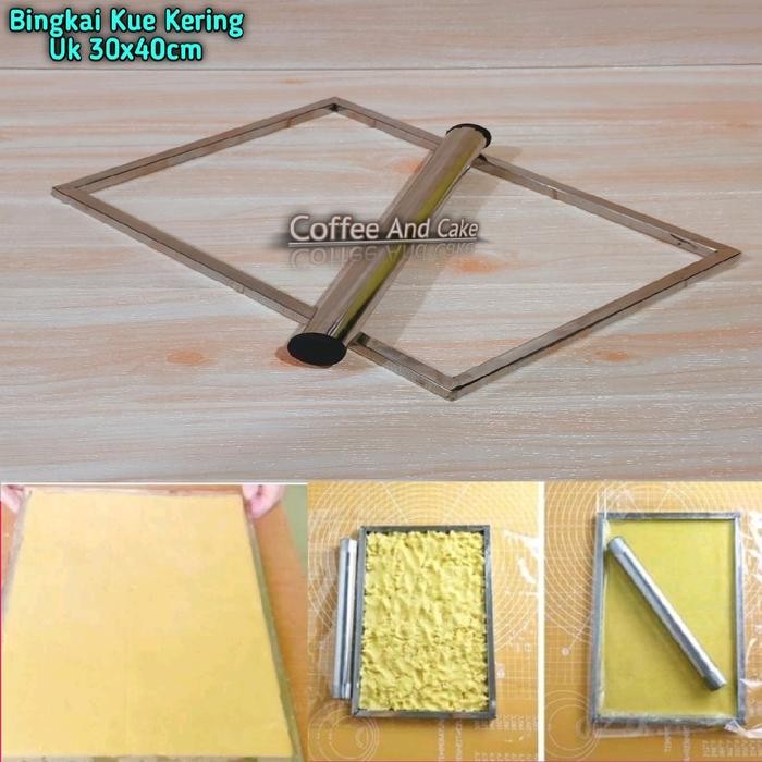 Bingkai Kue Kering / Bingkai Cetakan Kue Kering Set Stainless