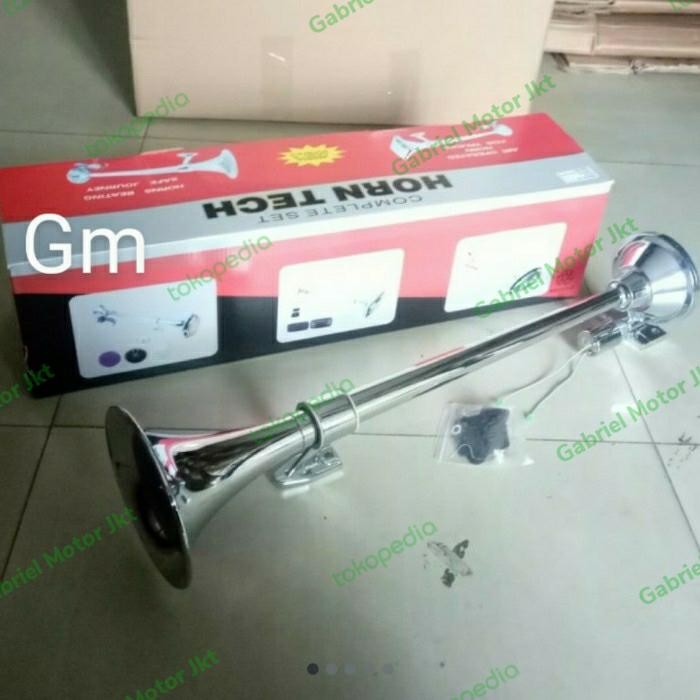 Jual Klakson 1 Trompet Angin Truck 12/24Volt Big Horn