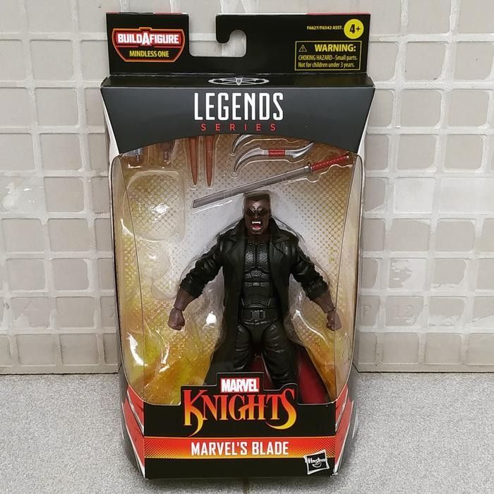 Ready MARVEL LEGENDS BLADE VAMPIRE HUNTER NO BAF MINDLESS ONE MARVEL KNIGHTS