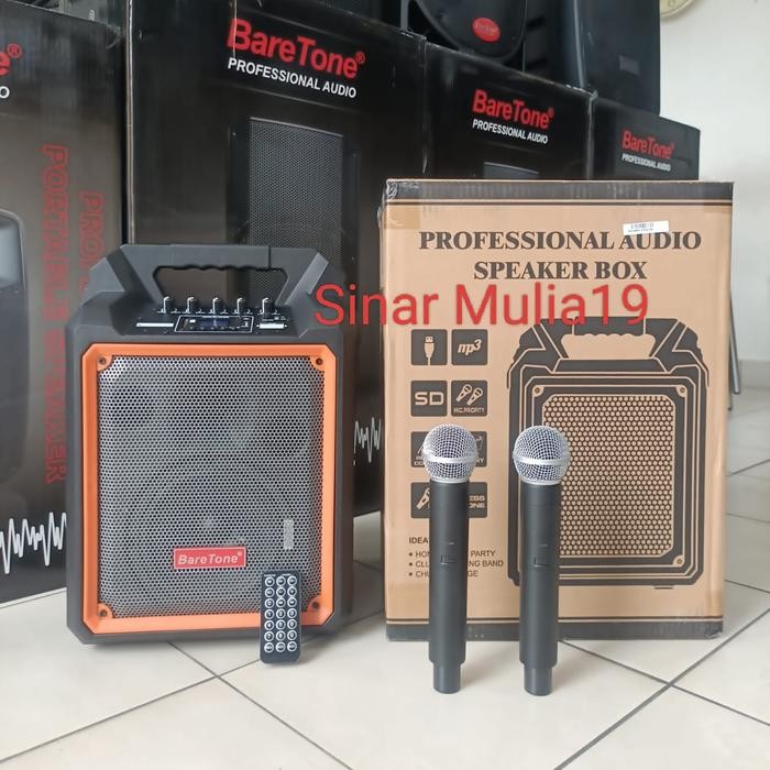 Speaker Portable BARETONE MAX06M Active Portable( 6 in )