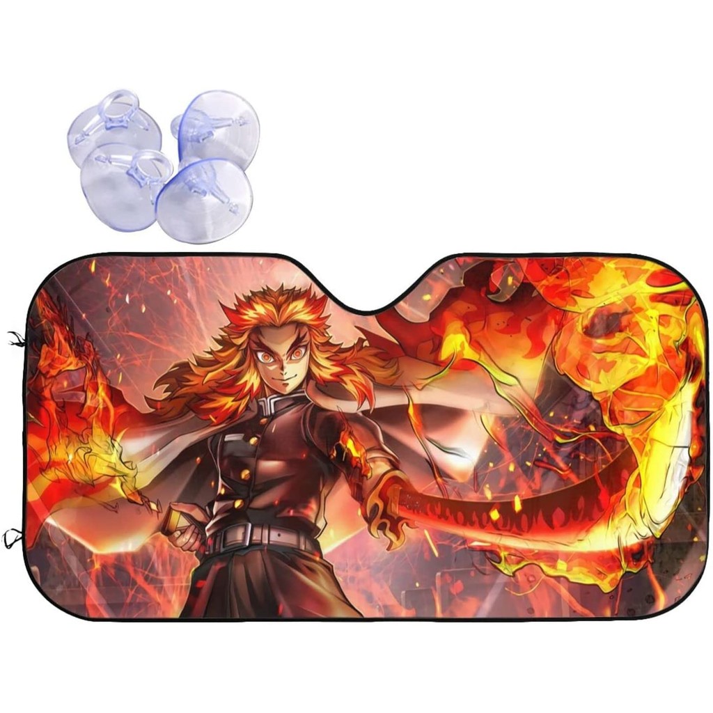 Anime Characters car Sun Shade Car Windshield Sunshades Sun Shade