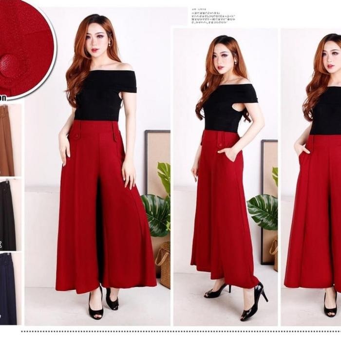 Celana Kulot Muslim Import Celana Rok Muslim wanita