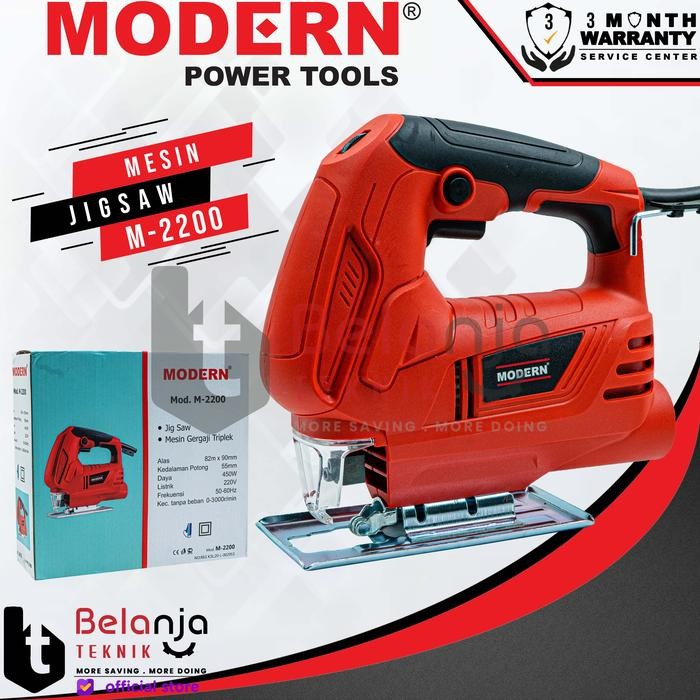 Modern Jigsaw M 2200 Mesin Gergaji Triplek M2200 Gergaji Ukir
