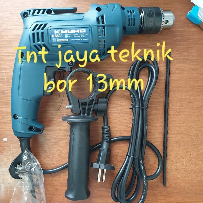 Mesin Bor Tangan Kyuho 13 Mm Impact Drill Kyuho K550I / Kyuho K 550 I