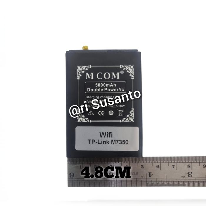 Baterai MCOM for Modem TPLINK TP-LINK M7350 Mifi Double Power 5000mAh