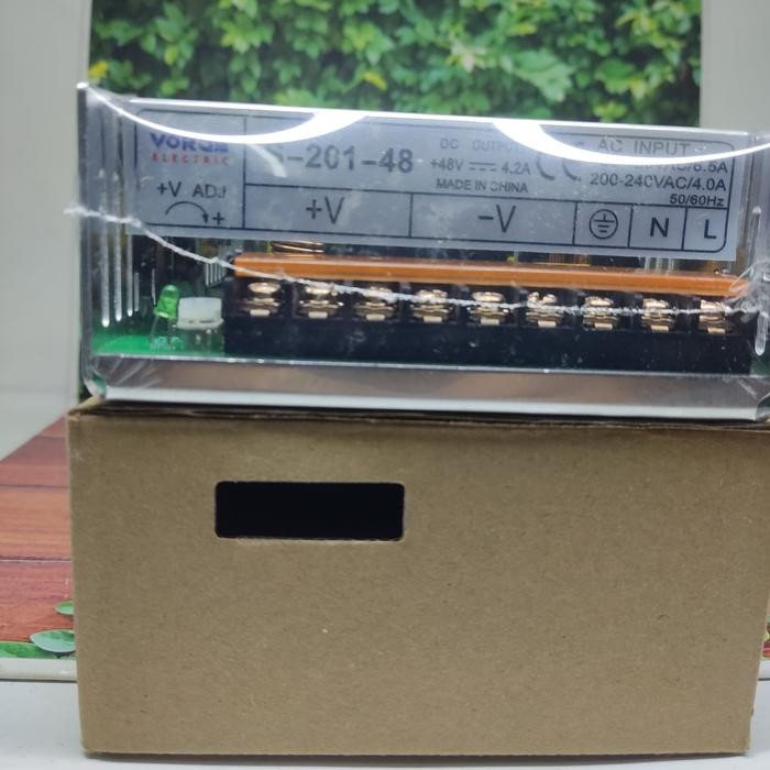 Power Supply 220V-48Vdc 4.2A Fort S-201-48