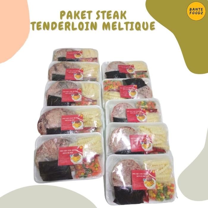 Instanbisa- Paket Komplit Daging Steak Wagyu Tenderloin Meltique Premium 450 G