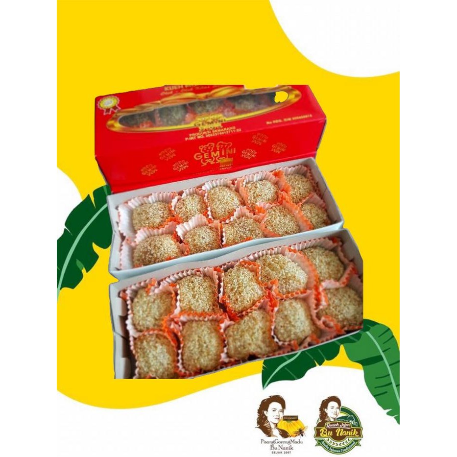 Kirim&siapmakan- Moaci Gemini Semarang / Kue Mochi Kacang Wijen